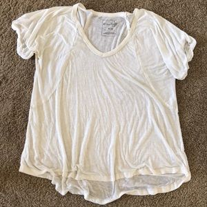 Free people classic white T-shirt!